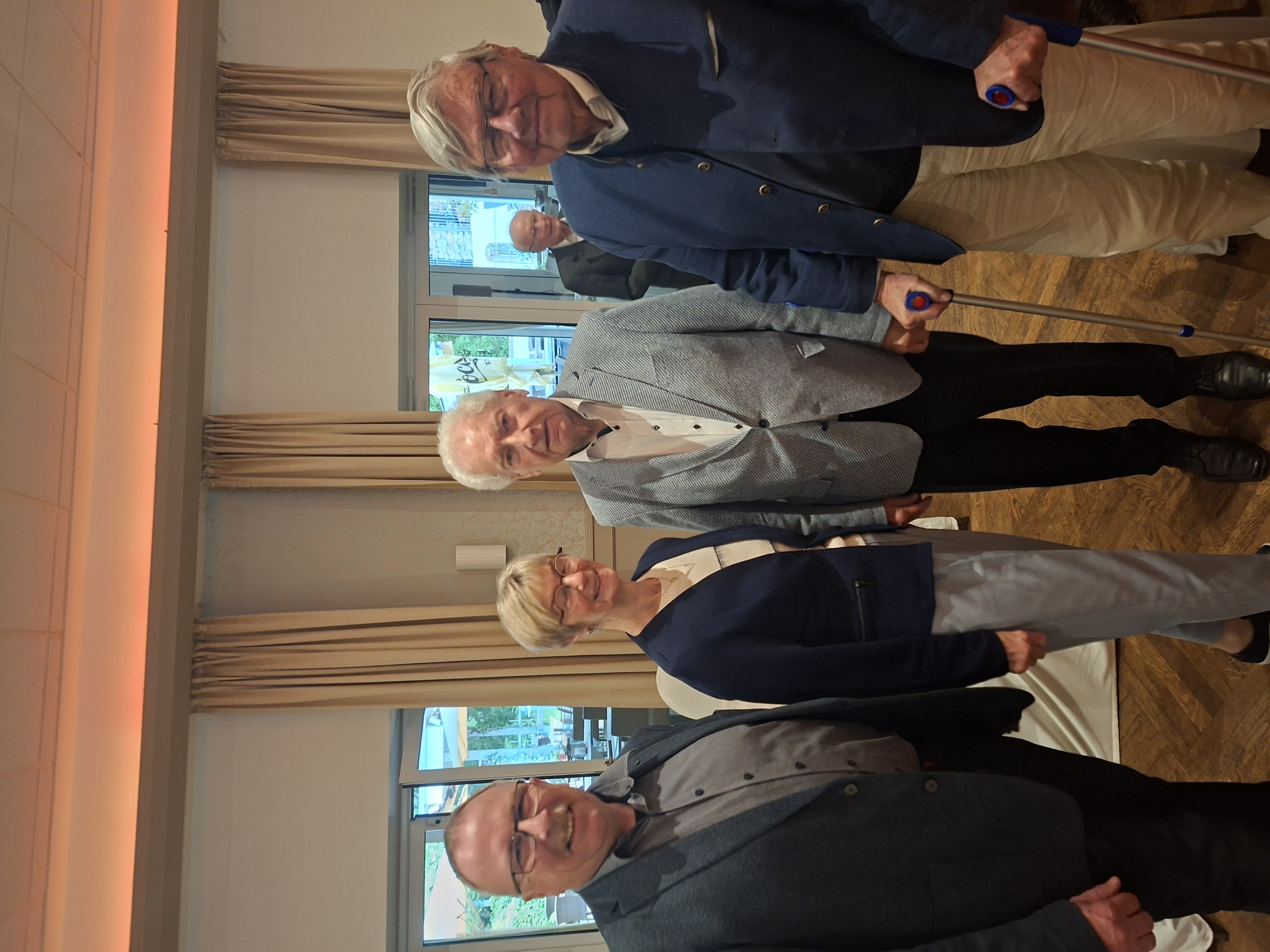 Die SU Delegation mit dem Kreisvorsitzenden Klaus J�kel (3. v.l.)